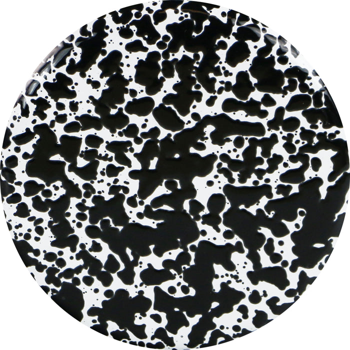 10" Enamel on Steel Burner Cover, Black Marble