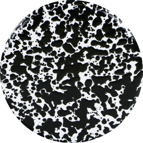 10" Enamel on Steel Burner Cover, Black Marble