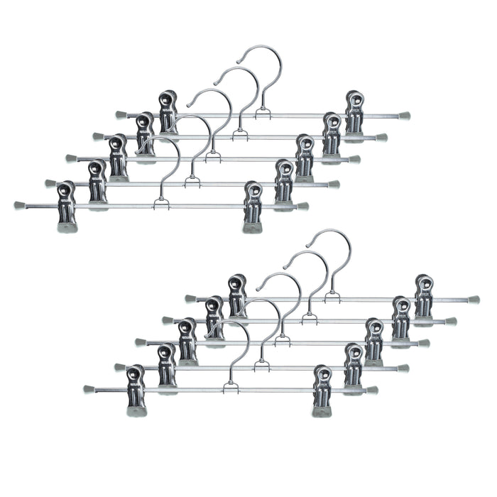 12" Pant Hanger, K-30D, Silver