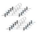 12" Pant Hanger, K-30D, White