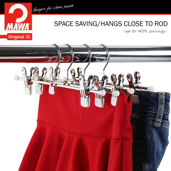 12" Pant Hanger, K-30D, White