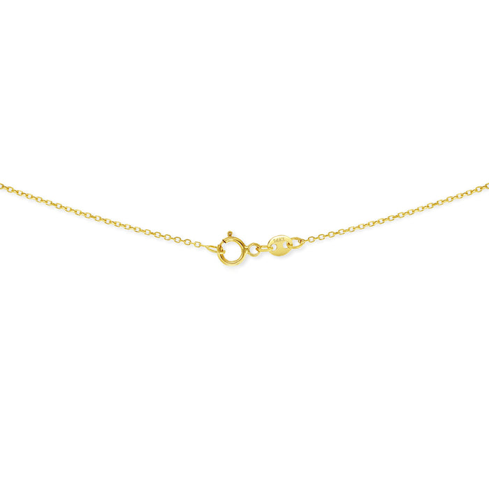 14k Gold Small Polished Nautical Anchor Kids / Children's / Girls Pendant