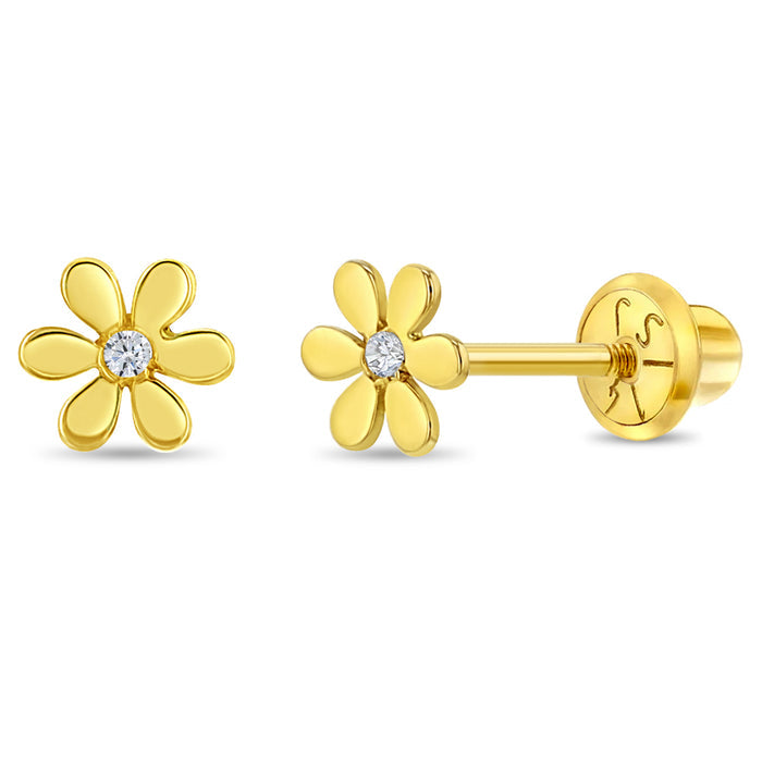 Clear CZ Flower
