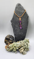 4 amethyst back and forth pendant