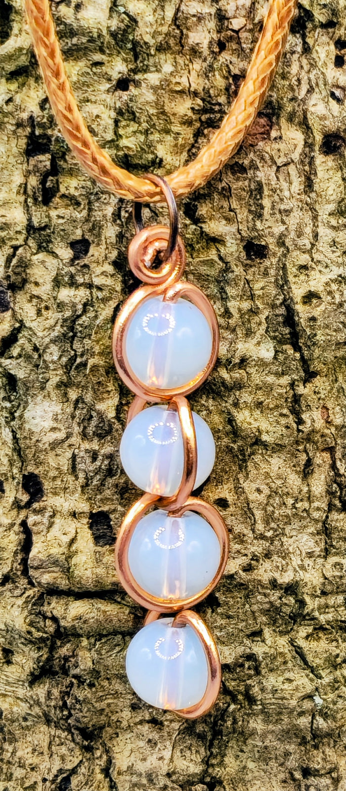4 Opalite back and forth pendant
