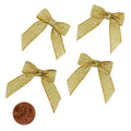 601259  Gold Metallic Bows