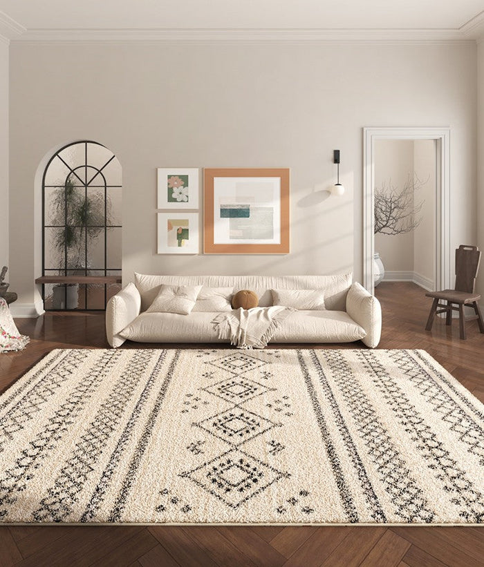 Abstract Contemporary Runner Rugs for Living Room, Modern Runner Rugs Next to Bed, Bathroom Runner Rugs, Kitchen Runner Rugs, Runner Rugs for Hallway-Paintingforhome