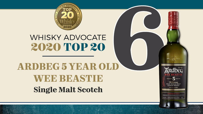Ardbeg "Wee Beastie" 5 Years Islay Single Malt Scotch Whisky | Free Shipping on orders $400+