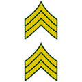 Army Enlisted Rank Decal 2 pc. Stickers and Decals BP-0267
