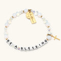 Be a Blessing Bracelet with a gold cross charm