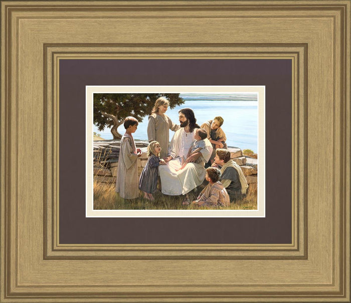 Open Edition Print / 7 X 5 / Brushed Gold 14 3/4 X 12 3/4