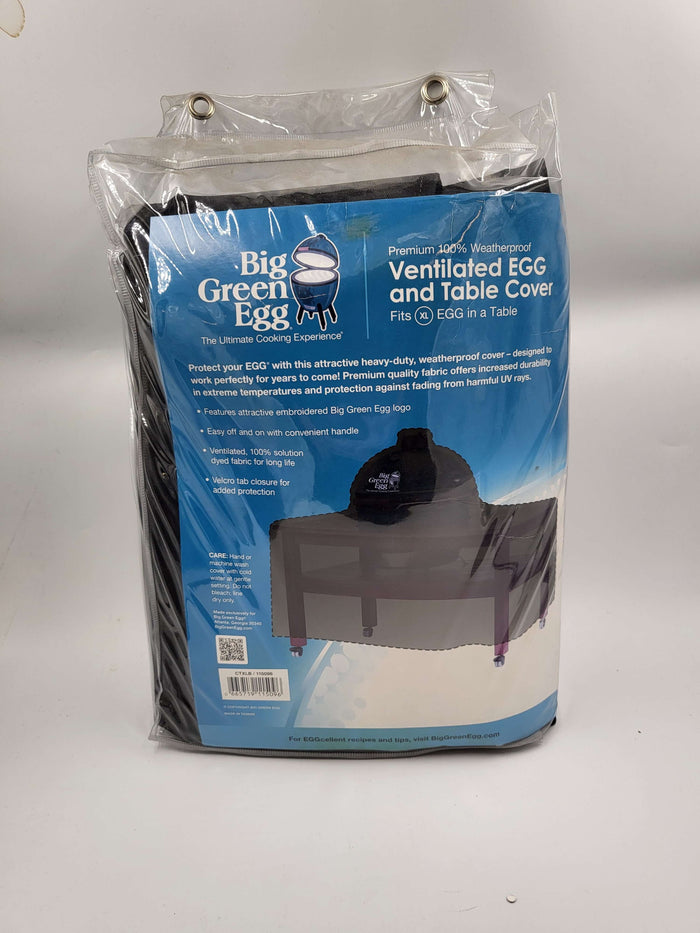 Big Green Egg Ventilated Egg and Table Cover XL
