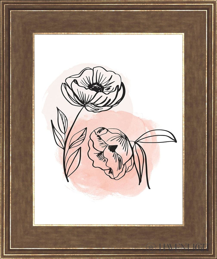 Blossom Open Edition Print / 11 X 14 Gold 15 3/4 18 Art
