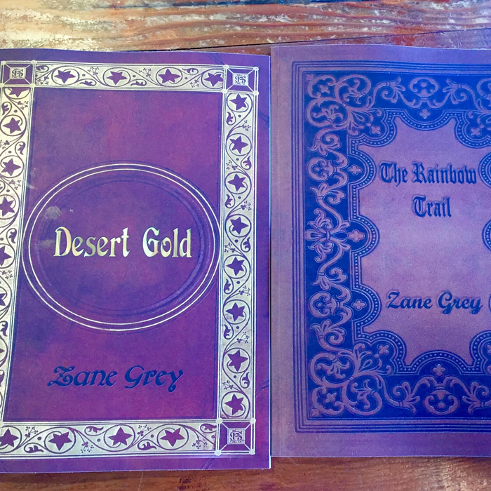Book, Zane Grey large format novels - Annapolis Maritime Antiques