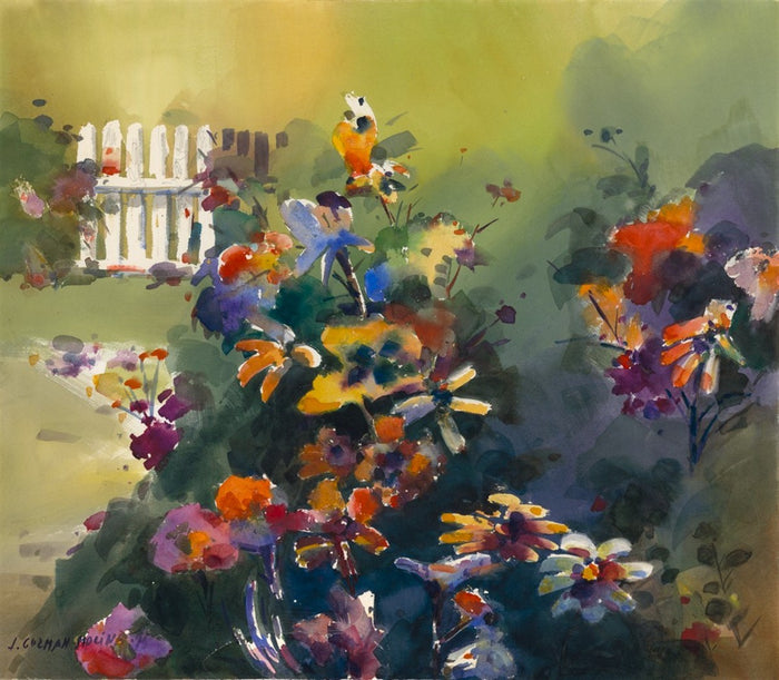 Bright Blooms Original Artwork