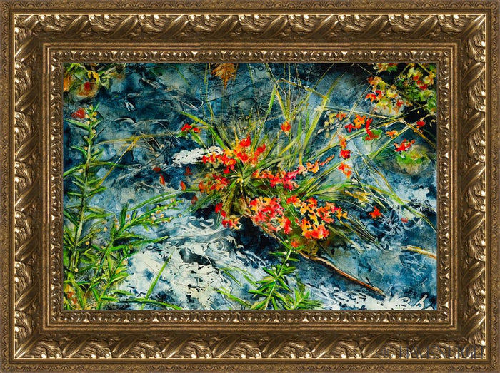 Open Edition Canvas / 18 X 12 / Gold 23 3/4 X 17 3/4