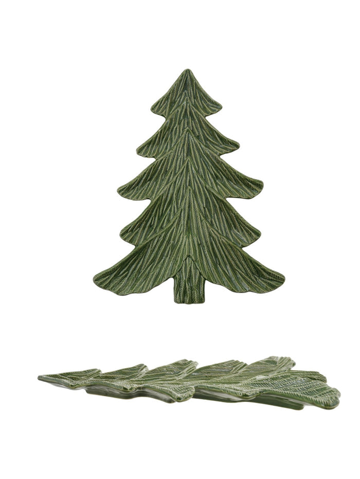 Ceramic Tree Shaped Platter - Pick Up Only
