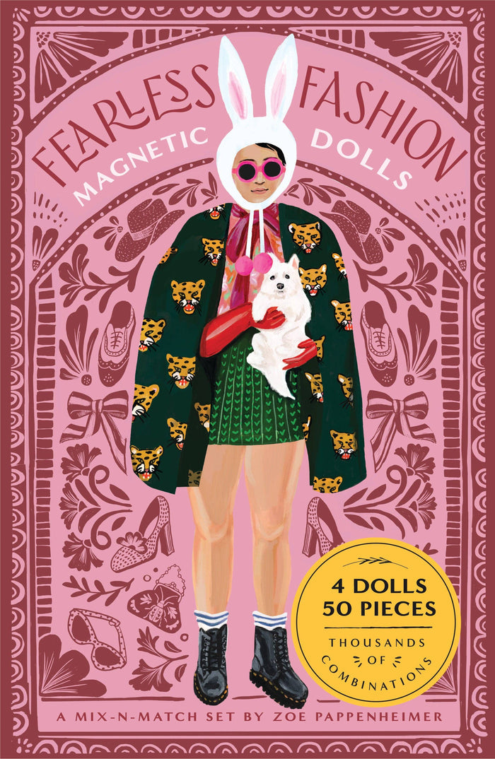 Chronicle Books - Fearless Fashion Magnetic Dolls
