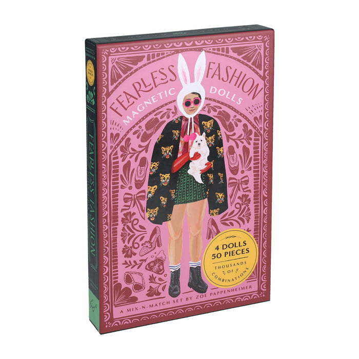 Chronicle Books - Fearless Fashion Magnetic Dolls