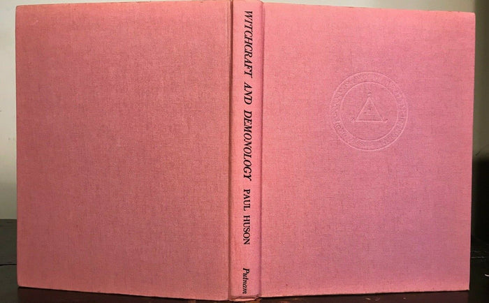 COFFEE TABLE BOOK OF WITCHCRAFT AND DEMONOLOGY - Paul Huson, 1st Ed 1973