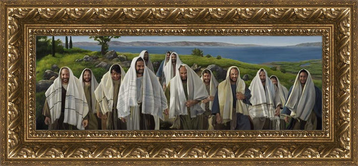 Open Edition Print / 24 X 8 / Gold 29 3/4 X 13 3/4