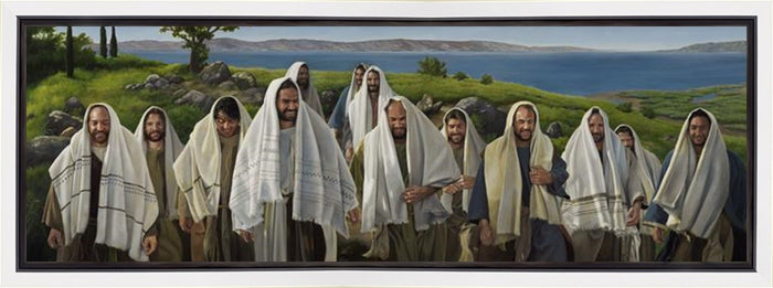 Gallery Wrapped Canvas / 24 X 8 / White Float Frame