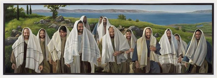 Gallery Wrapped Canvas / 36 X 12 / White Float Frame