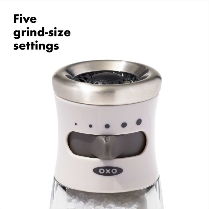 Contoured Mess-Free Salt Grinder - touchGOODS