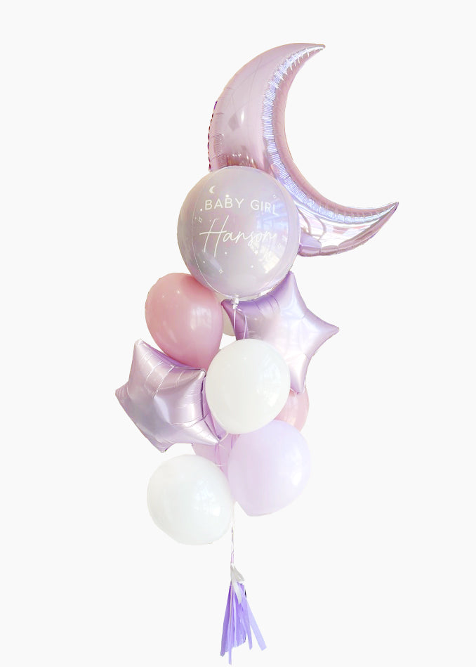 Crescent Moon Balloongram