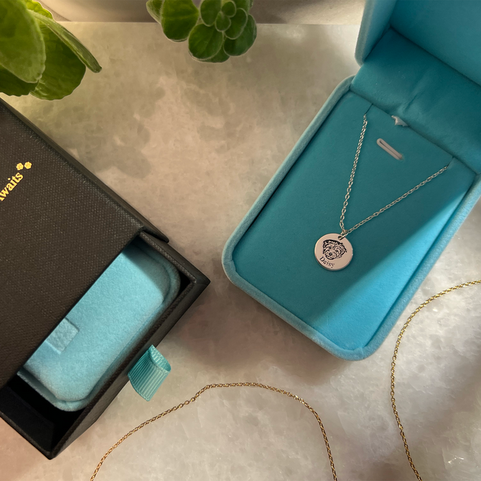 Custom Pet Face Necklace
