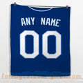 Custom Premium Quilt Blanket Kansas City Jersey Baseball Personalized Quilt Gifts for Her & Him