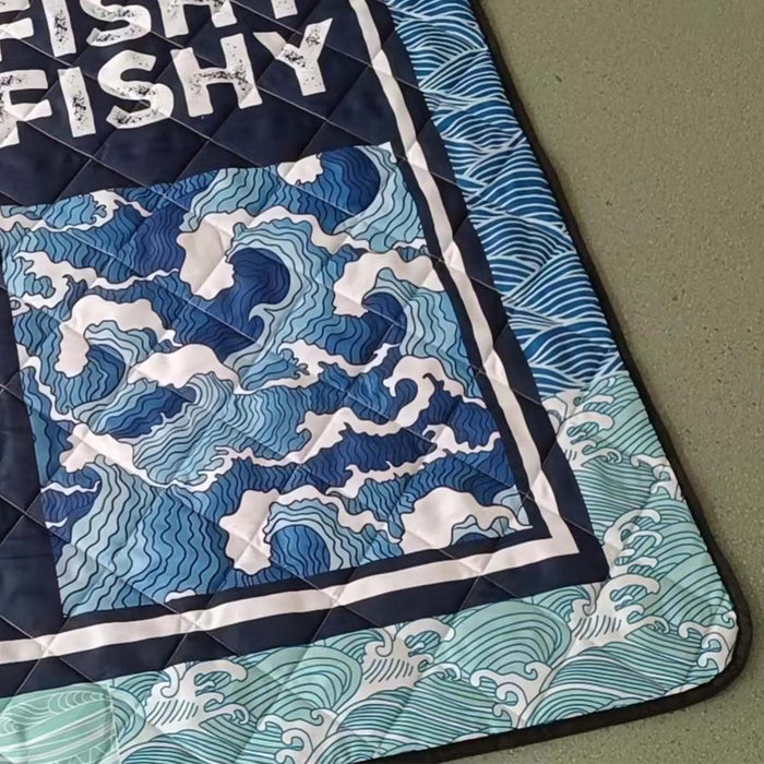 Custom Premium Quilt Blanket Kansas City Jersey Baseball Personalized Quilt Gifts for Her & Him