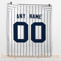 Custom Premium Quilt Blanket New York Jersey Baseball Personalized Quilt Gifts for Her & Him