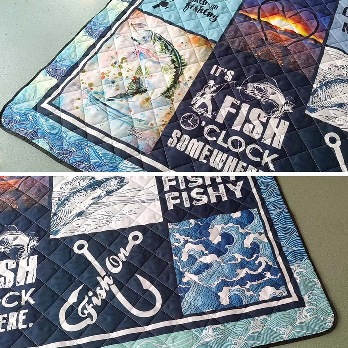 Custom Quilt Sets Vancouver Jersey Personalized Ice hockey Premium Quilt Bedding for Men Women