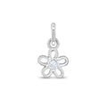 Clear CZ Flower