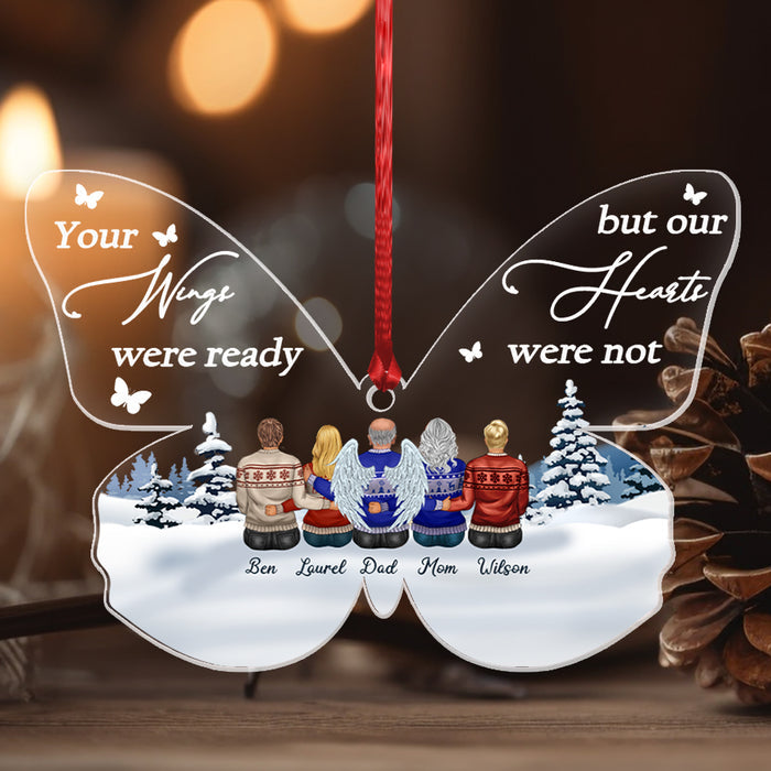 Dad Memorial Christmas Ornament | Memorial Ornaments Personalized