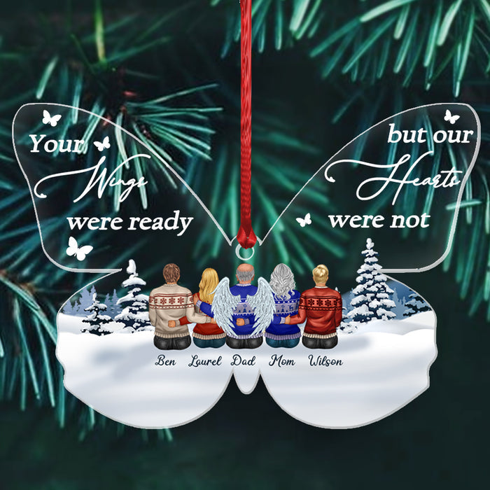 Dad Memorial Christmas Ornament | Memorial Ornaments Personalized