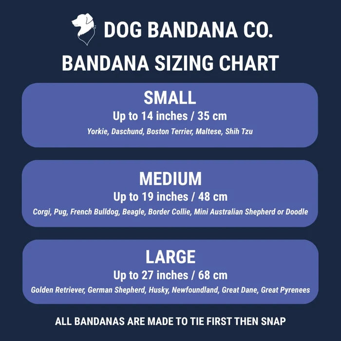 Dog Bandana Co. I Protect The Family Reversible Dog Bandana