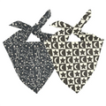 Dog Bandana Co. Skeleton Reversible Dog Bandana