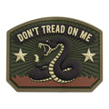 Don't Tread on Me PVC Patch - Multicam Morale Patches