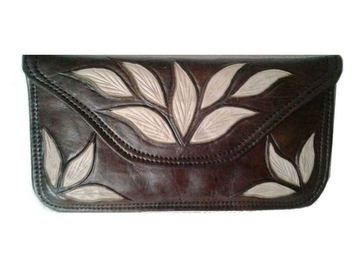 Lssan Clutch - Brown - Lssan Clutches | Moroccan Corridor