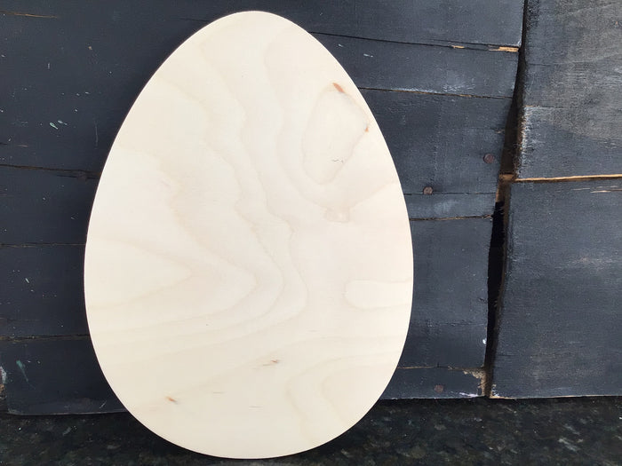 Egg Shade Wood Blank