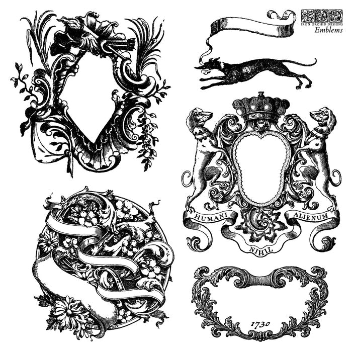 Emblems 12×12 Decor Stamp™