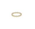 Enewton - Classic Gold 2.5mm Beaded Disc Ring - Findlay Rowe Designs