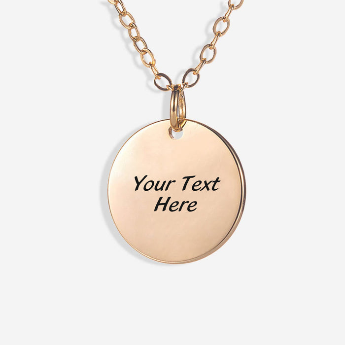 Engraving on Back