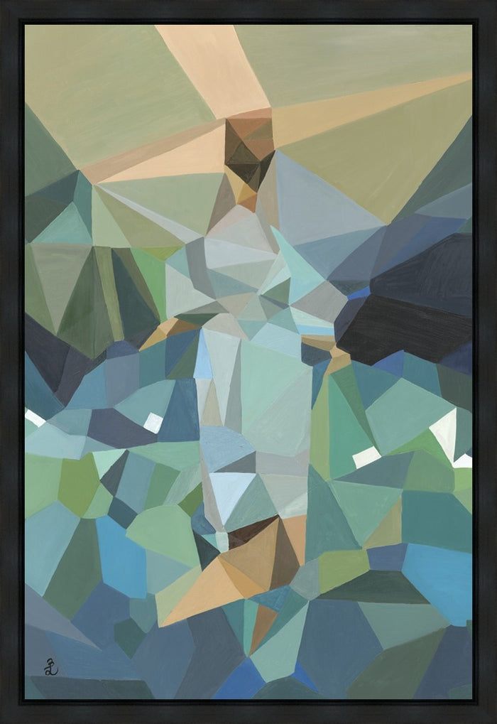 Gallery Wrapped Canvas / 16 X 24 / Black Float Frame
