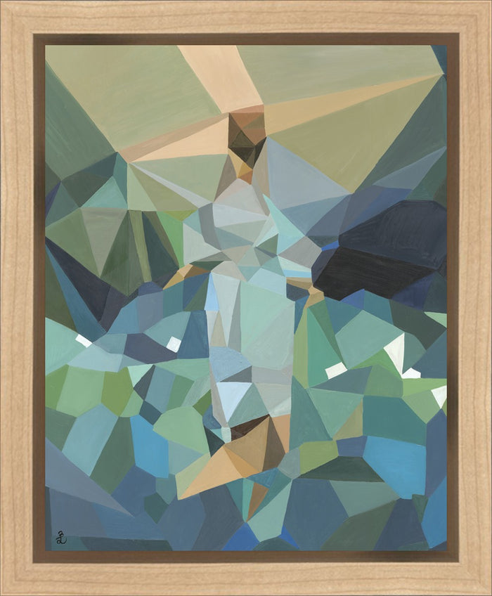 Gallery Wrapped Canvas / 8 X 10 / Maple Wood Float Frame