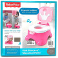 Fisher-Price DRM01 Fisher Price Stepstool Potty, Pink Princess
