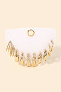Five Pair Assorted Hoop Earrings Set