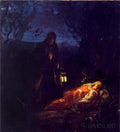 Flight Into Egypt Open Edition Canvas / 19 X 21 Rolled In Tube Art